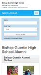 Mobile Screenshot of bishopguertinhighschool.org