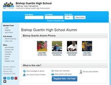 Tablet Screenshot of bishopguertinhighschool.org